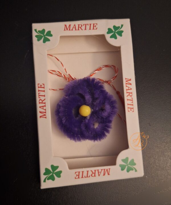 Martisor cu floricele colorate model 2 - imagine 12