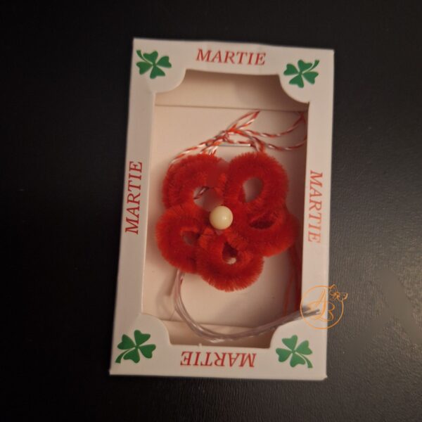 Martisor cu floricele colorate model 2 - imagine 9