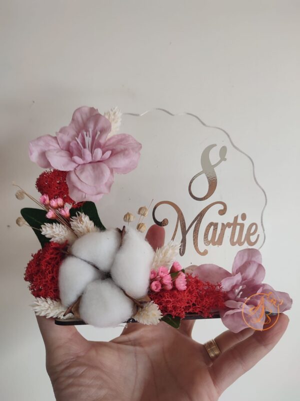 Decor plexiglass cu floricele pentru 1 Martie, 8 Martie - imagine 5