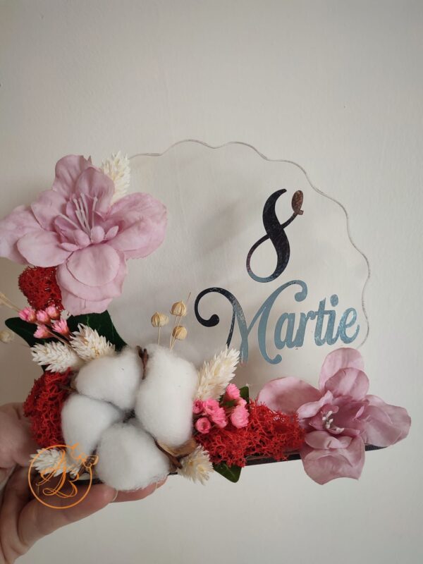 Decor plexiglass cu floricele pentru 1 Martie, 8 Martie - imagine 7